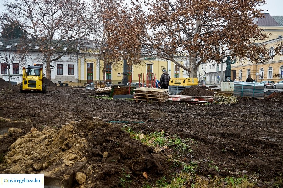 Megújul a Kálvin tér