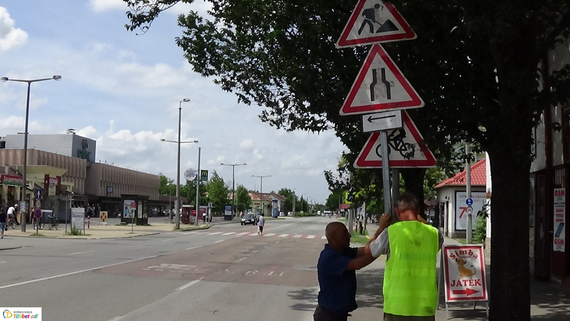 Megújul a Rákóczi utca burkolata