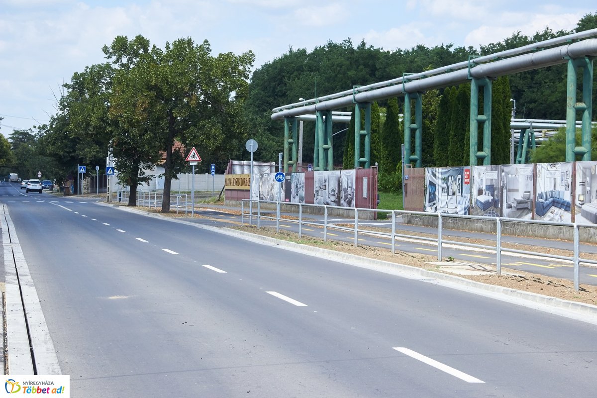 Megújult a Derkovits utca