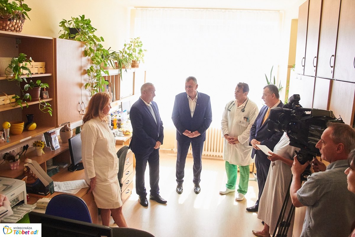 Megújult a pulmonológiai osztály