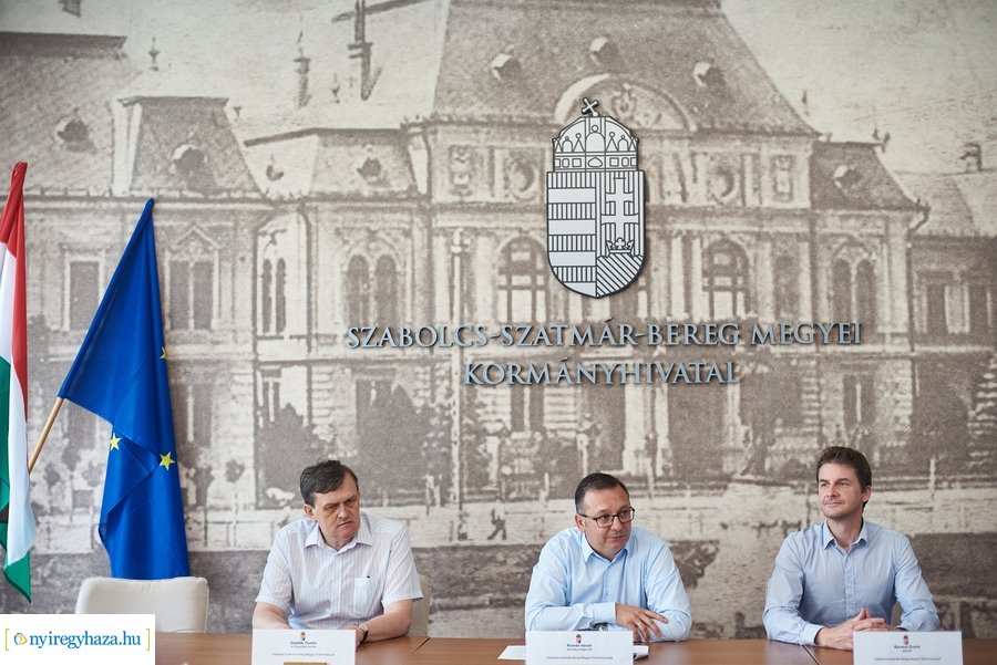 Megyeháza korszerűsítése - sajtótájékoztató 20210714