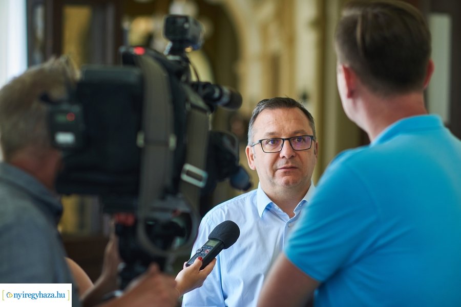 Megyeháza korszerűsítése - sajtótájékoztató 20210714