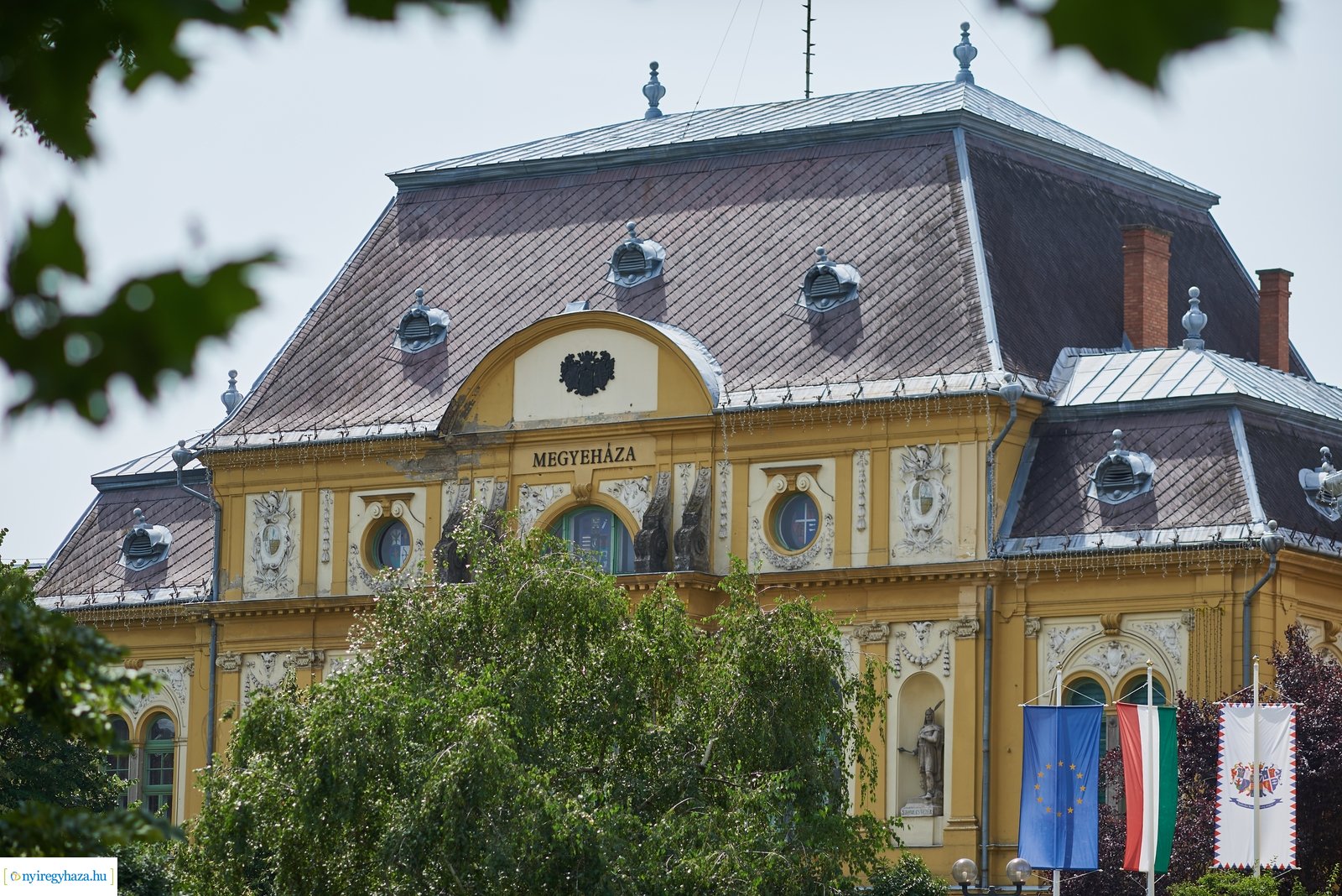 Megyeháza korszerűsítése - sajtótájékoztató 20210714