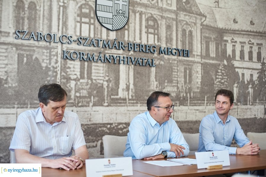 Megyeháza korszerűsítése - sajtótájékoztató 20210714