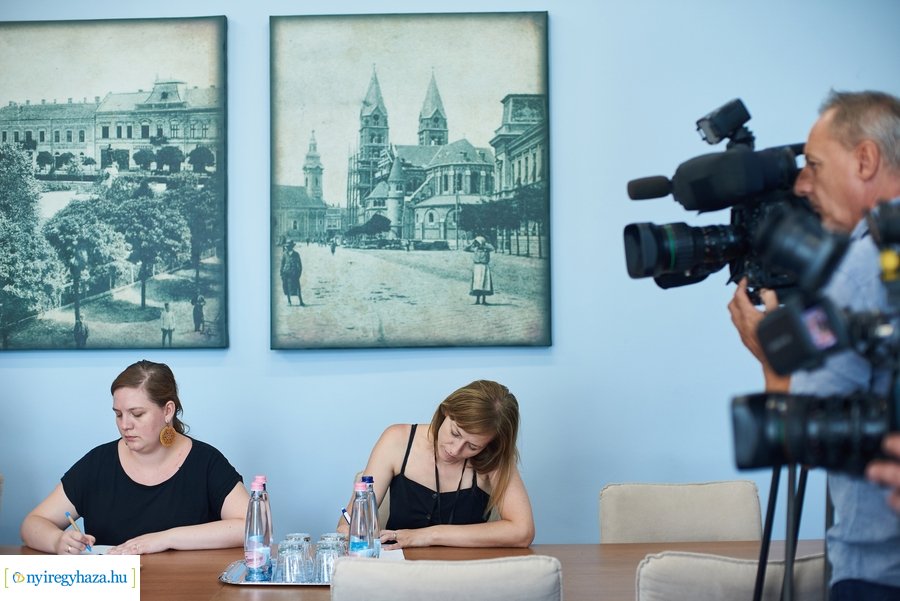 Megyeháza korszerűsítése - sajtótájékoztató 20210714