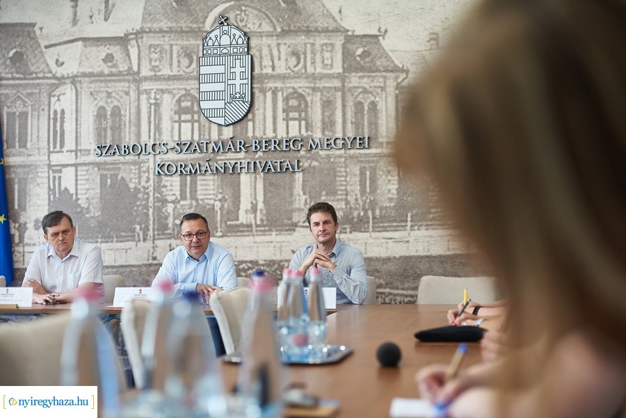 Megyeháza korszerűsítése - sajtótájékoztató 20210714