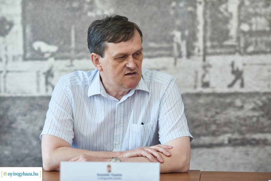 Megyeháza korszerűsítése - sajtótájékoztató 20210714