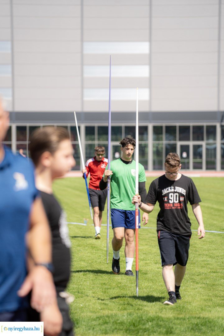 Megyei Diákolimpia 2024 a Nyíregyházi Atlétikai Centrumban