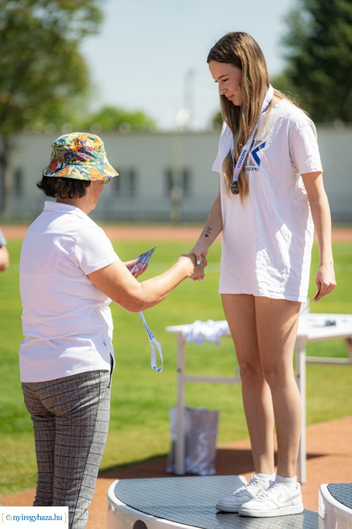 Megyei Diákolimpia 2024 a Nyíregyházi Atlétikai Centrumban