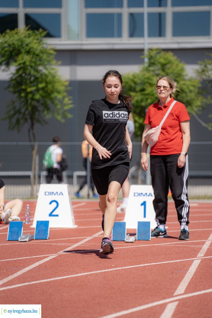 Megyei Diákolimpia 2024 a Nyíregyházi Atlétikai Centrumban