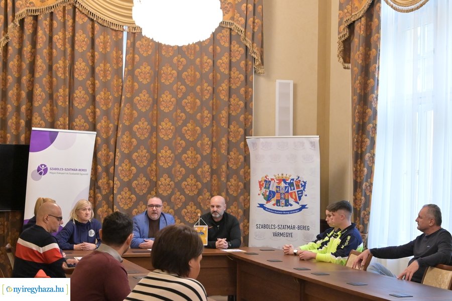 Megyei diáksport egyesület sajtótájékoztatója 20240124