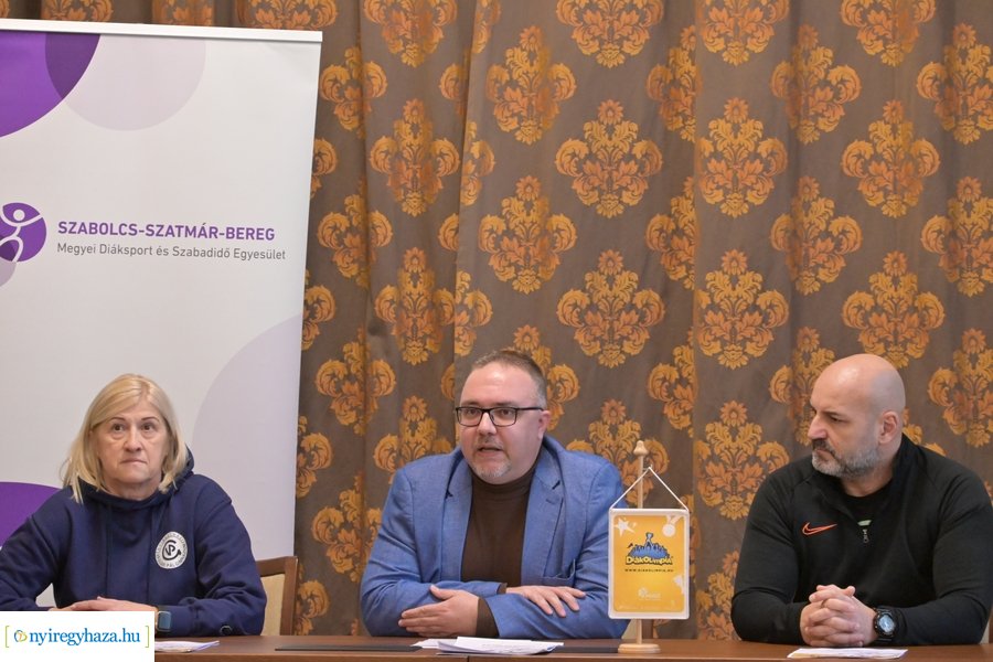 Megyei diáksport egyesület sajtótájékoztatója 20240124