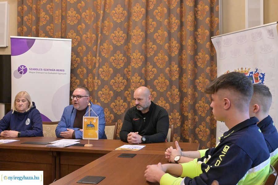Megyei diáksport egyesület sajtótájékoztatója 20240124
