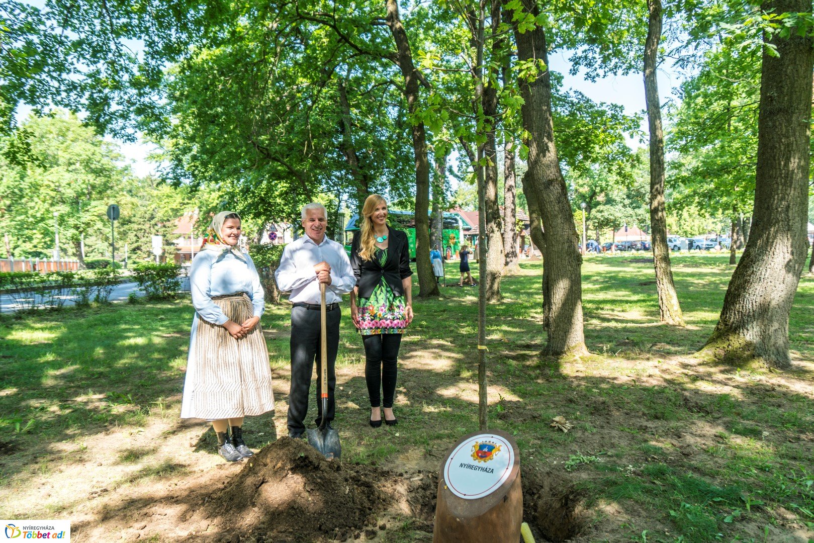 Megyei Jogú Városok Polgármesterei ültettek fákat Sóstógyógyfürdőn