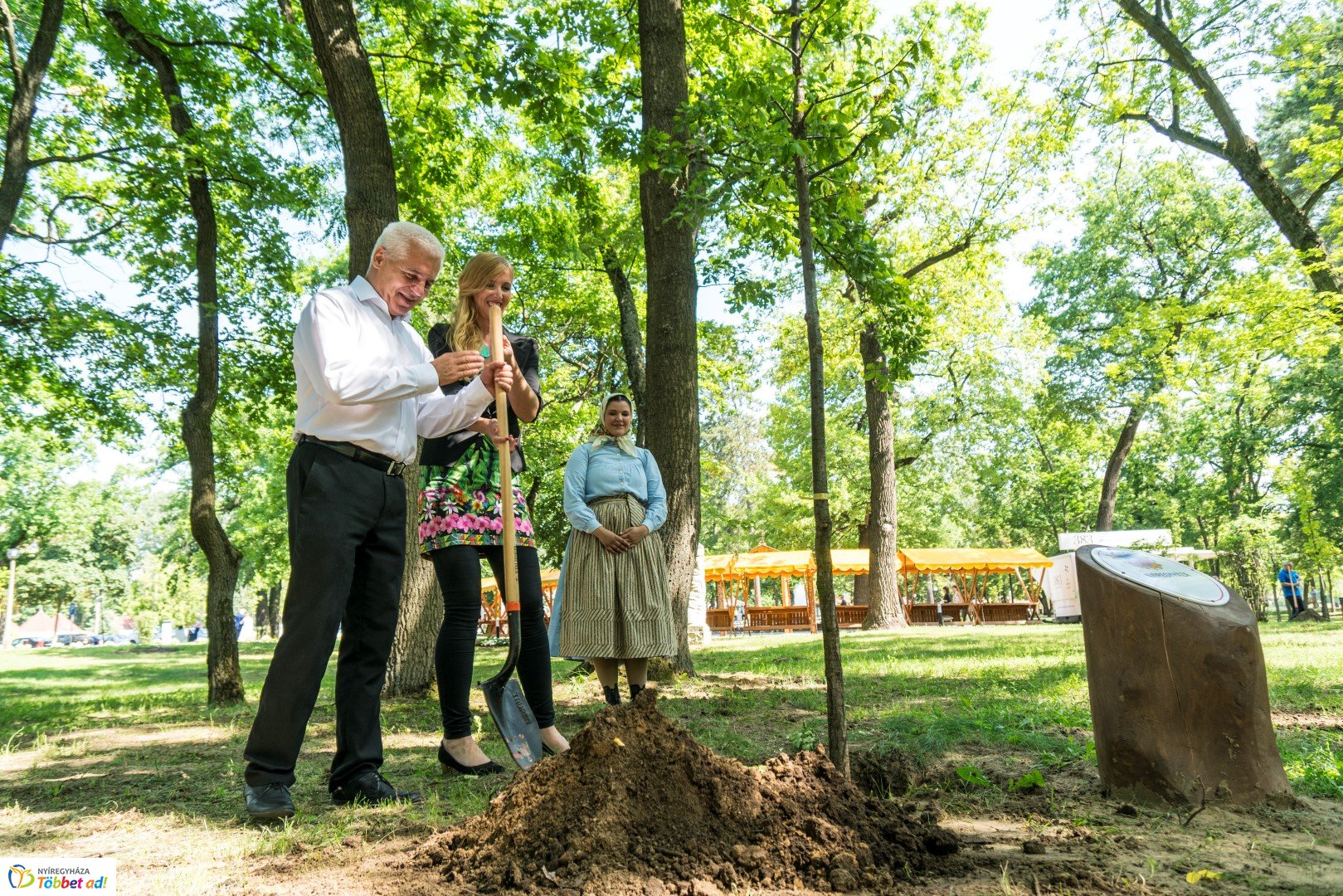 Megyei Jogú Városok Polgármesterei ültettek fákat Sóstógyógyfürdőn