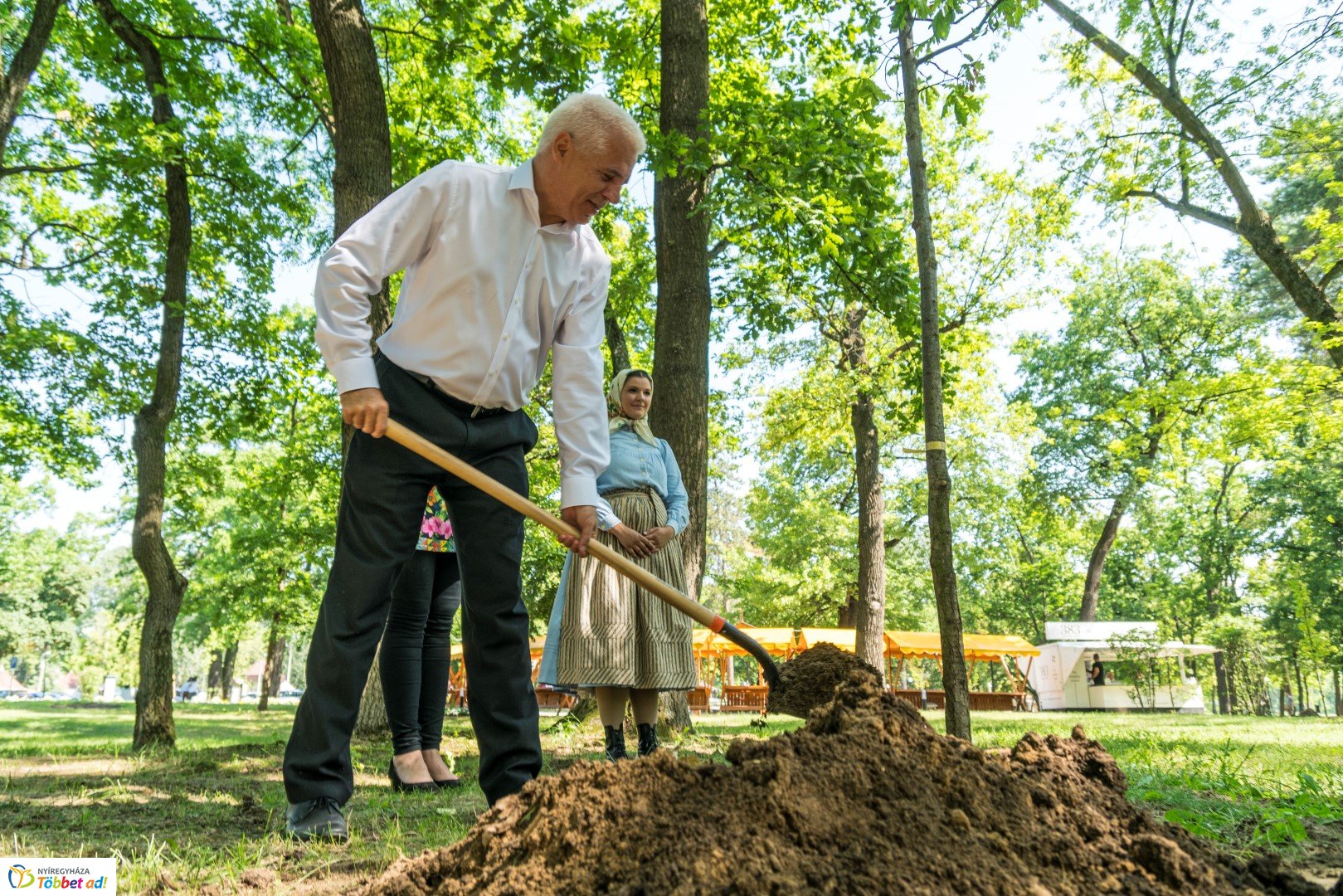 Megyei Jogú Városok Polgármesterei ültettek fákat Sóstógyógyfürdőn