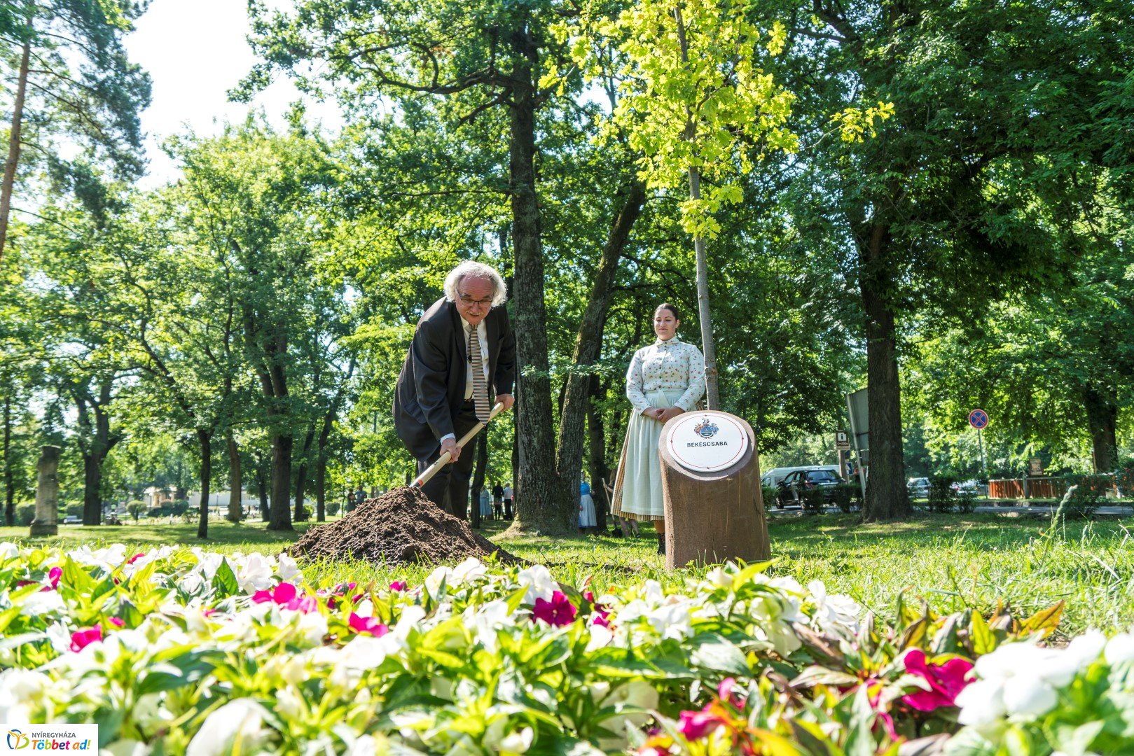 Megyei Jogú Városok Polgármesterei ültettek fákat Sóstógyógyfürdőn