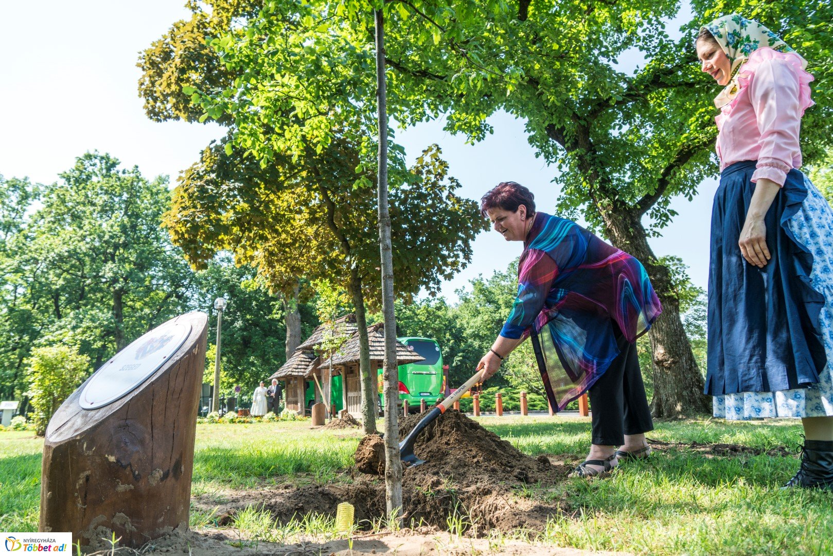 Megyei Jogú Városok Polgármesterei ültettek fákat Sóstógyógyfürdőn