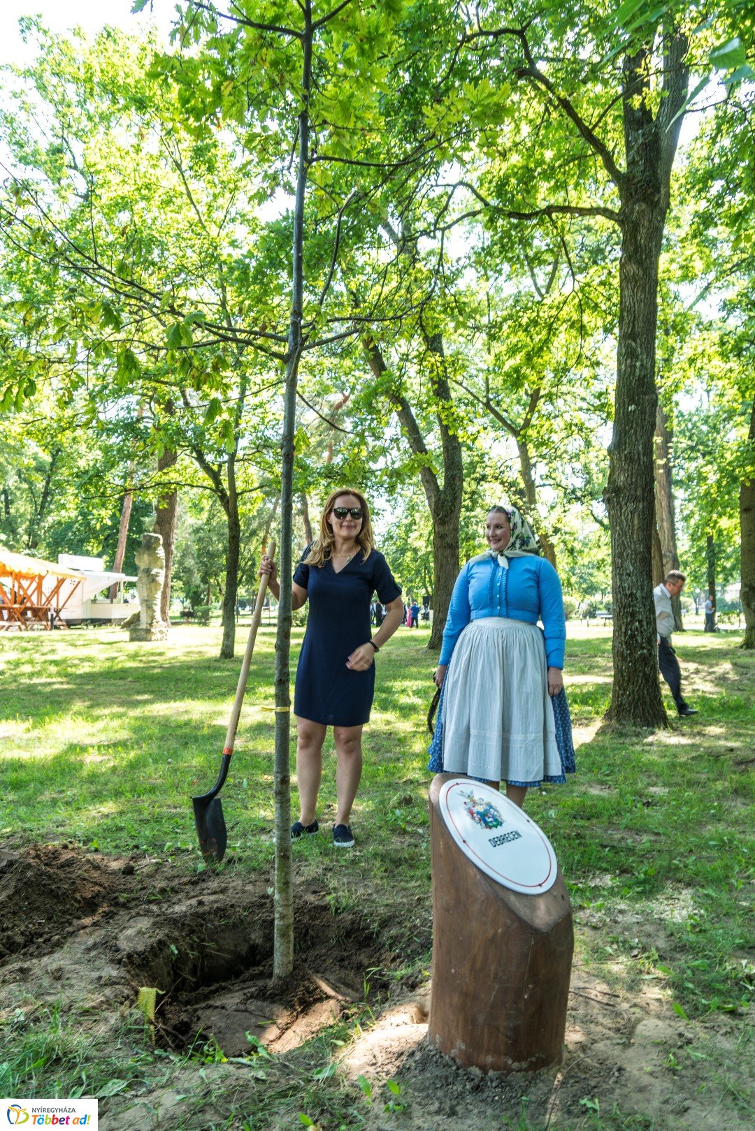 Megyei Jogú Városok Polgármesterei ültettek fákat Sóstógyógyfürdőn