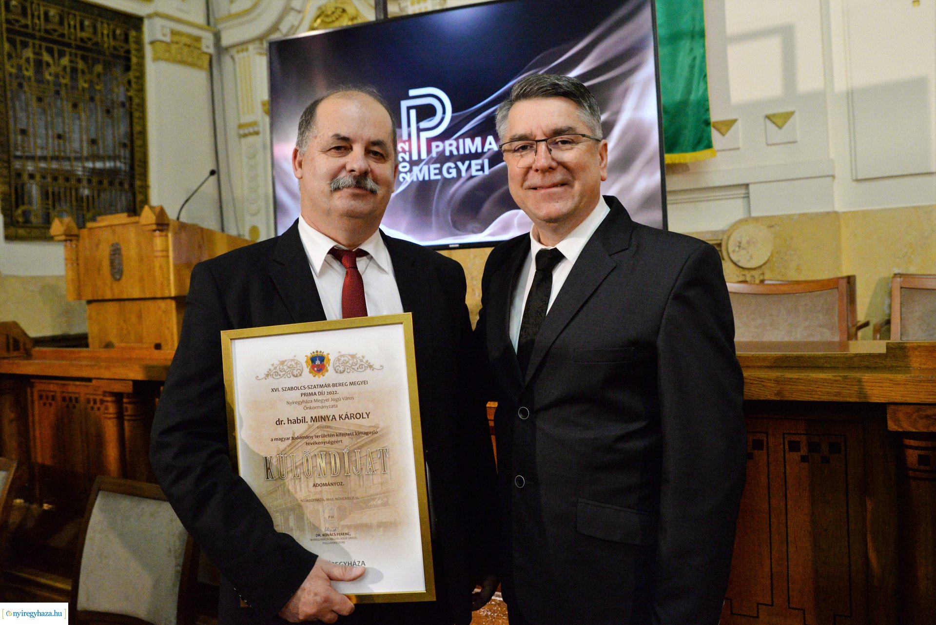 Megyei Prima Díj 2022