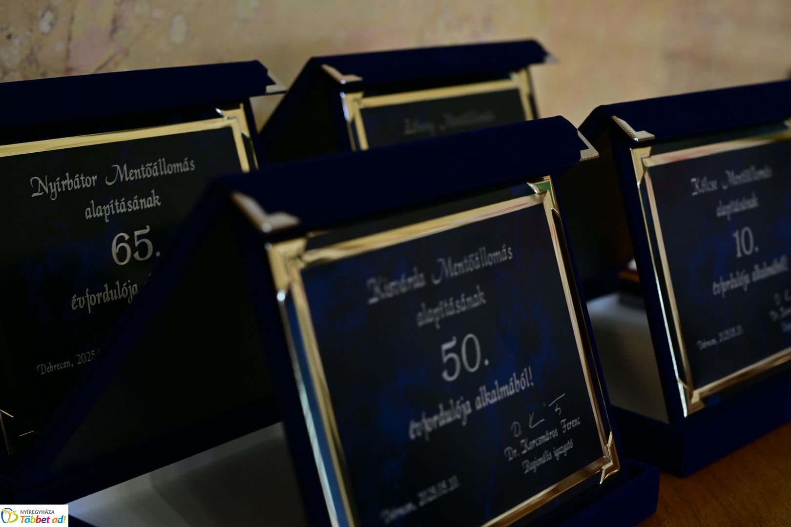 Mentők napja  a Megyeházán 2025 májusában