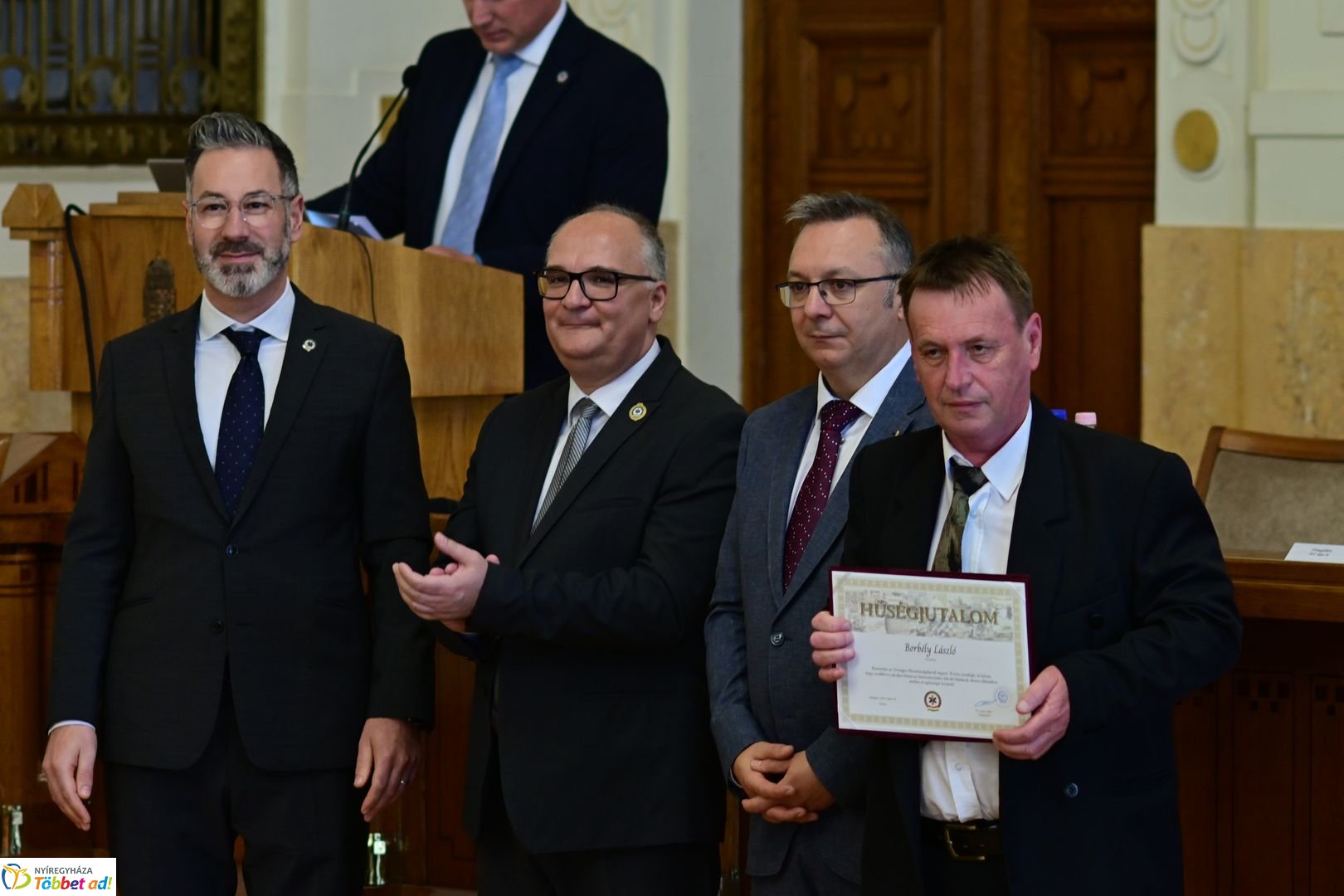 Mentők napja  a Megyeházán 2025 májusában