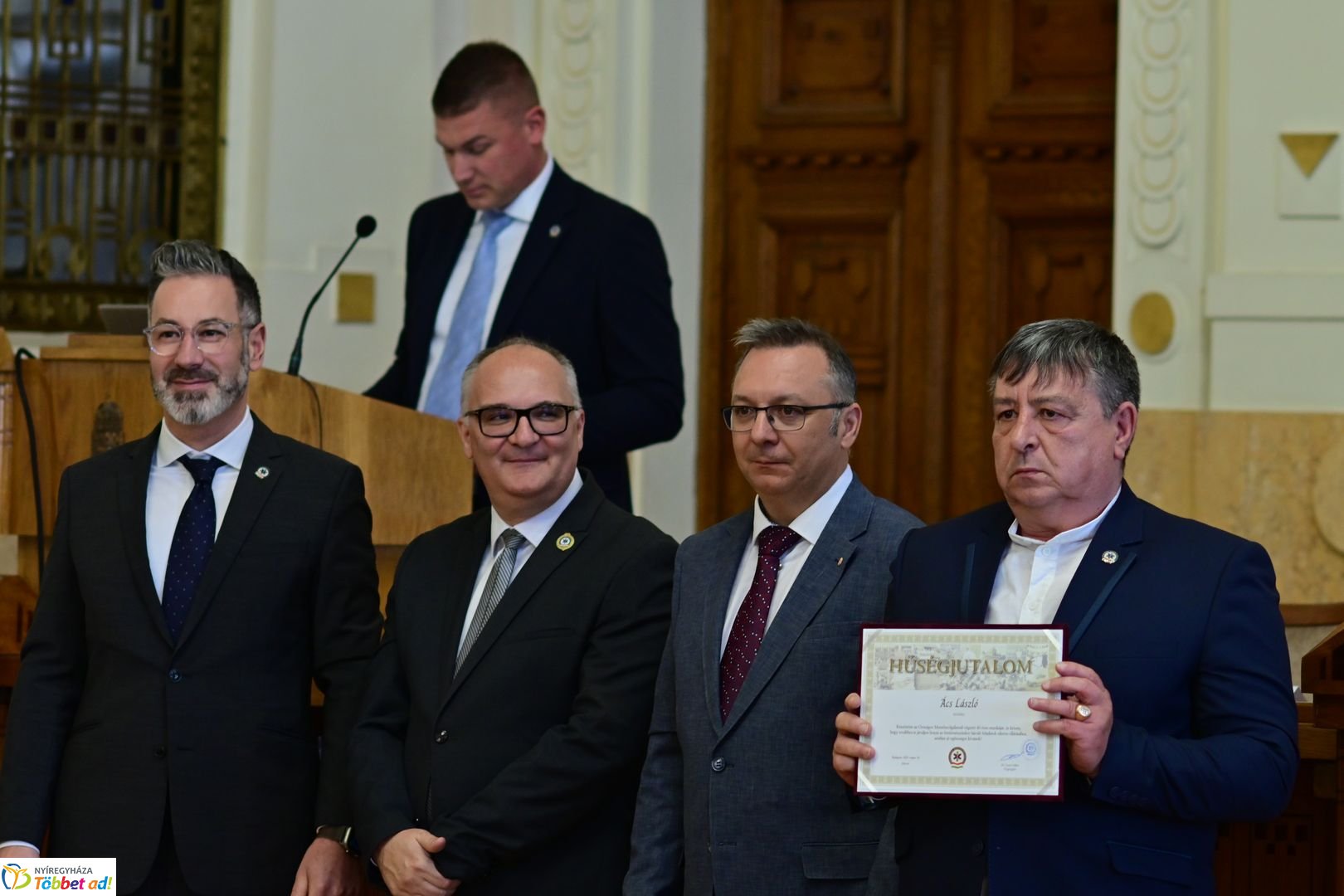 Mentők napja  a Megyeházán 2025 májusában