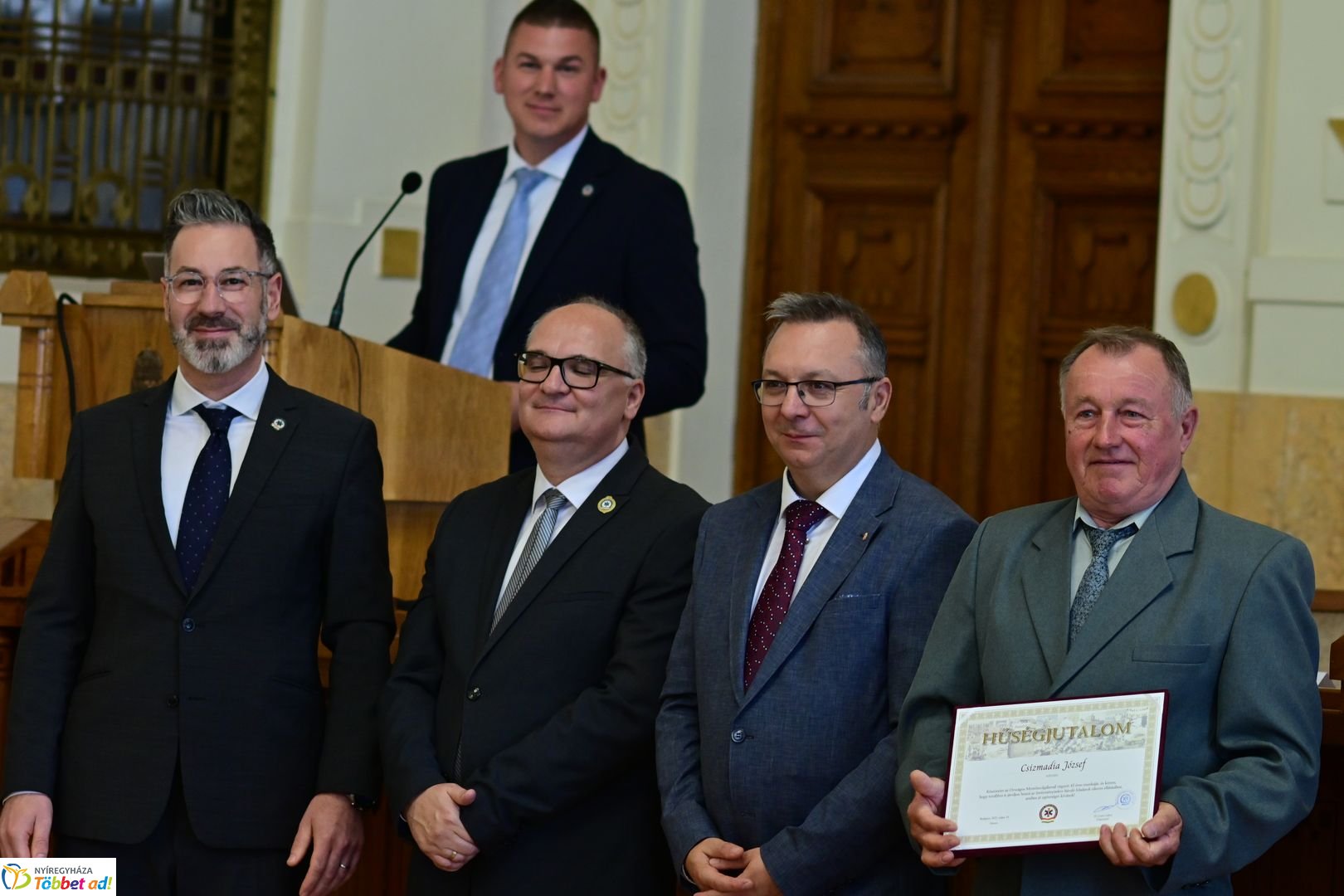 Mentők napja  a Megyeházán 2025 májusában