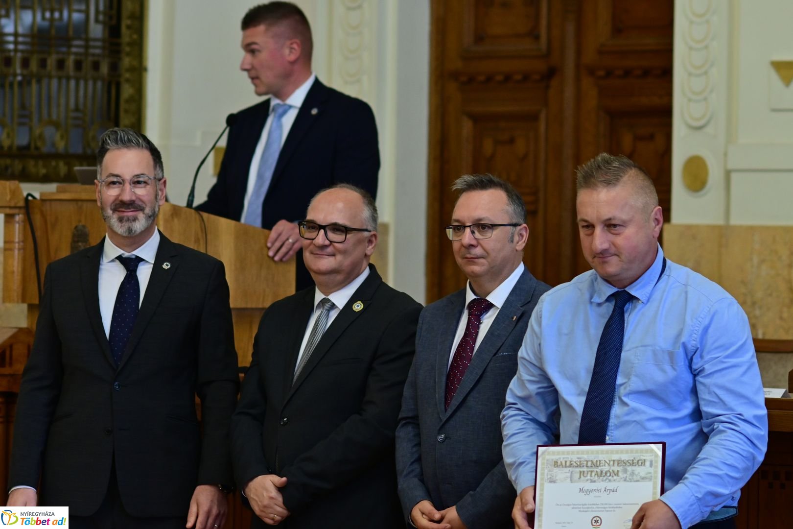 Mentők napja  a Megyeházán 2025 májusában