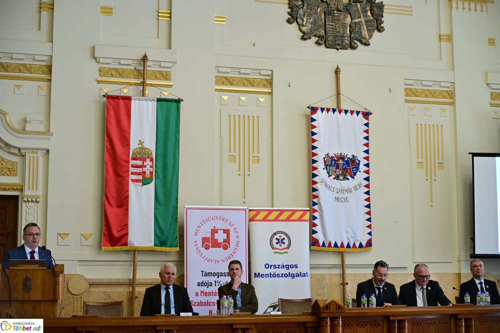 Mentők napja  a Megyeházán 2025 májusában