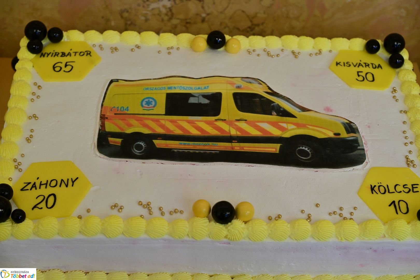 Mentők napja  a Megyeházán 2025 májusában