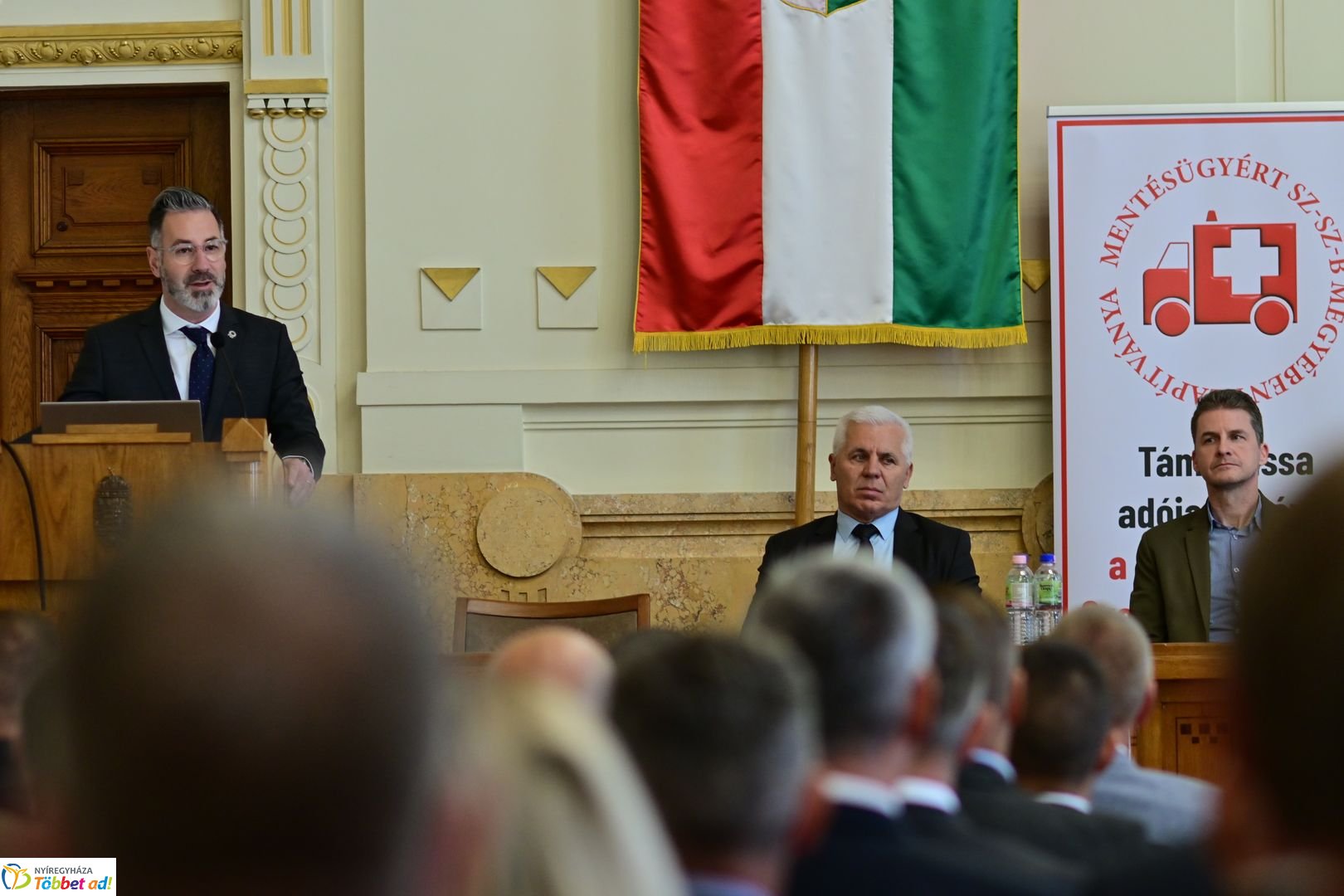 Mentők napja  a Megyeházán 2025 májusában