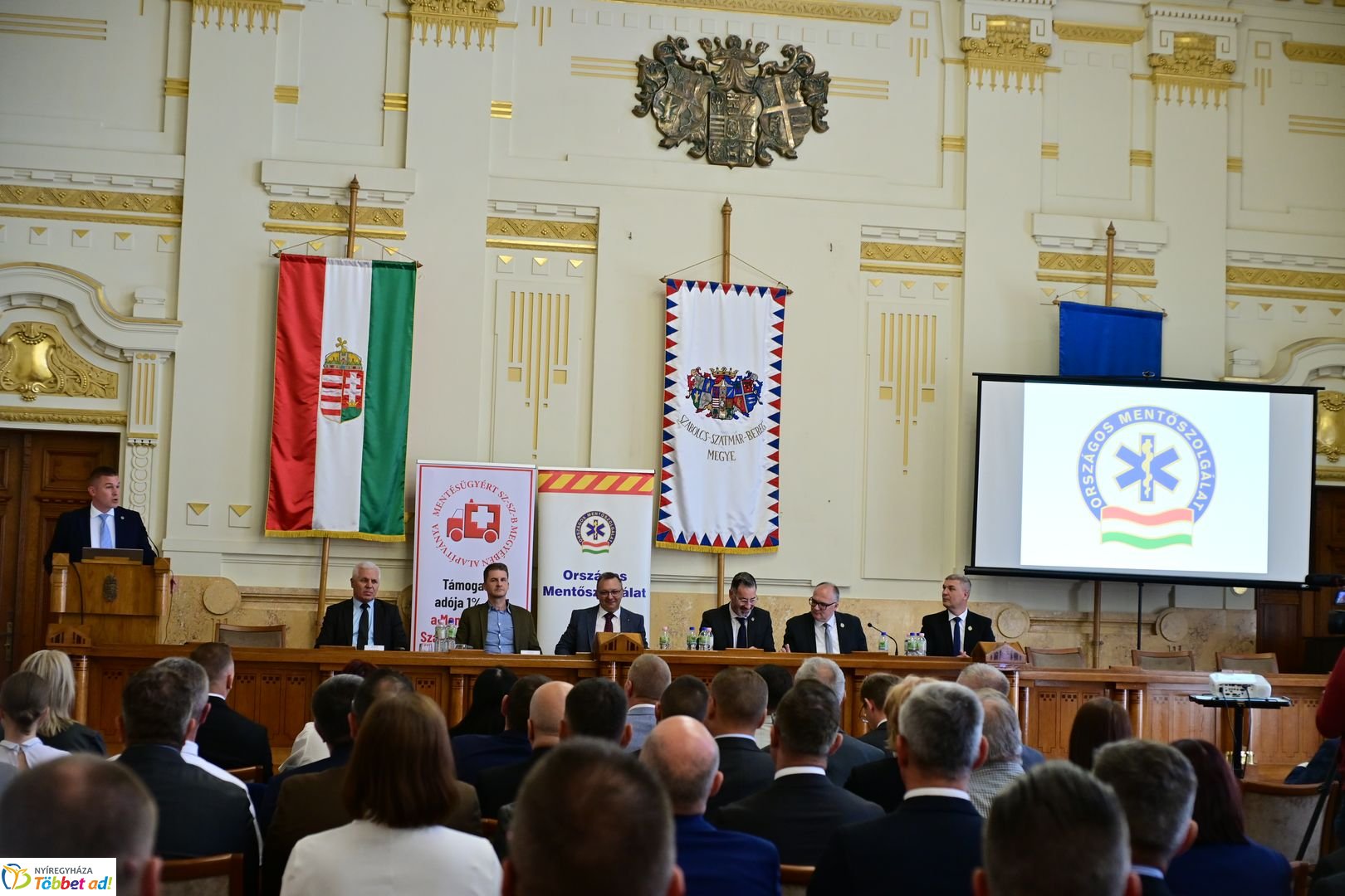 Mentők napja  a Megyeházán 2025 májusában