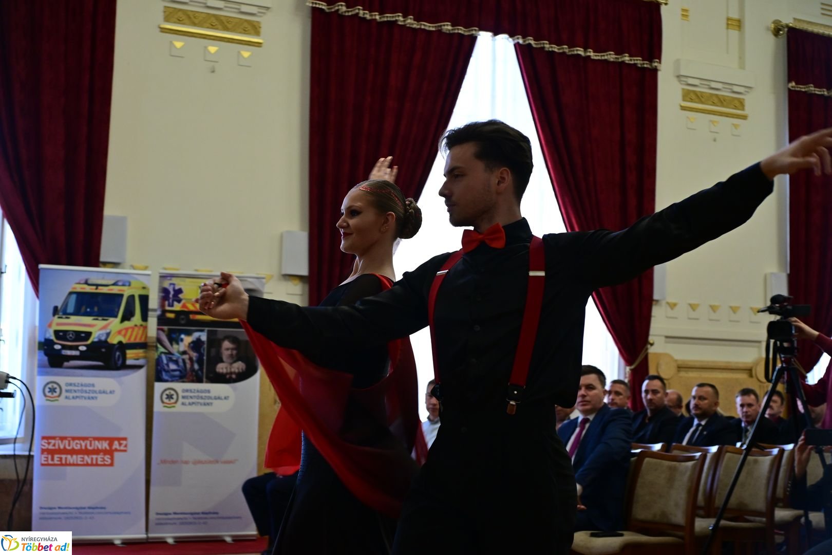 Mentők napja  a Megyeházán 2025 májusában