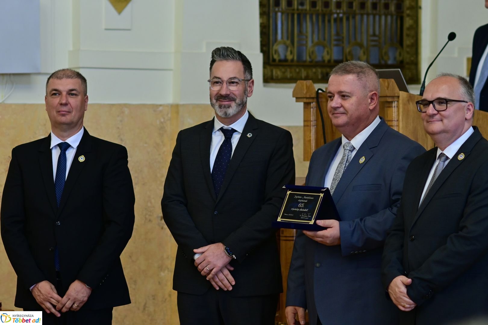 Mentők napja  a Megyeházán 2025 májusában