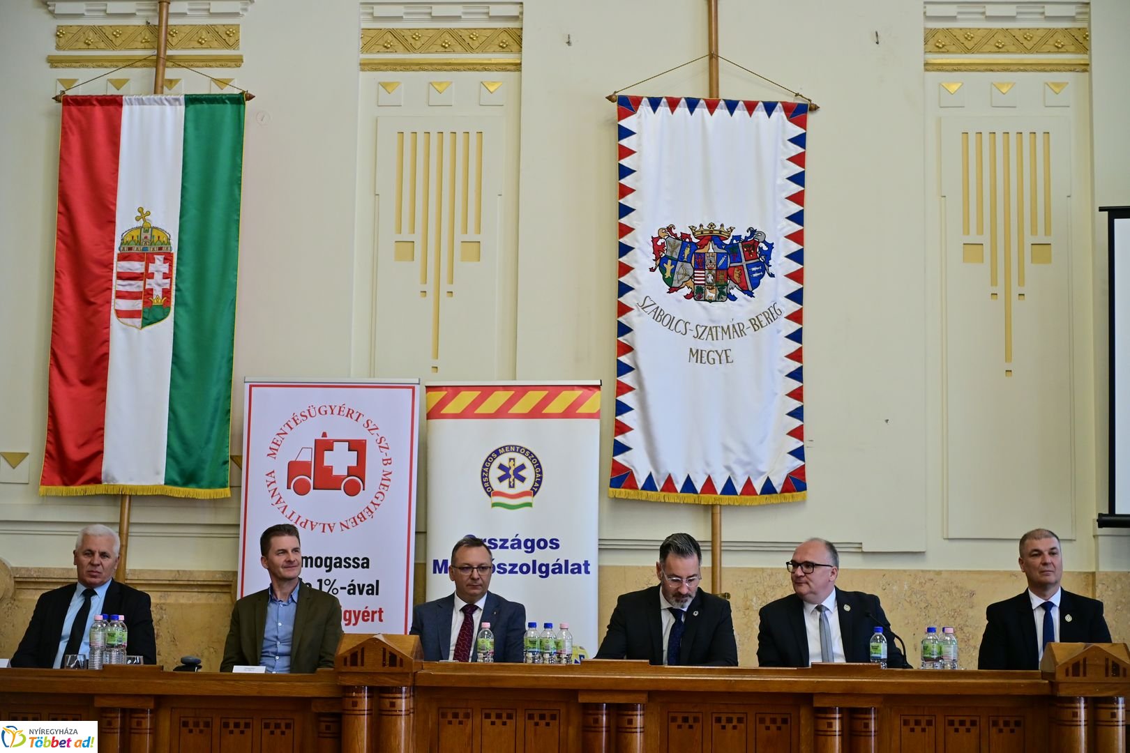 Mentők napja  a Megyeházán 2025 májusában