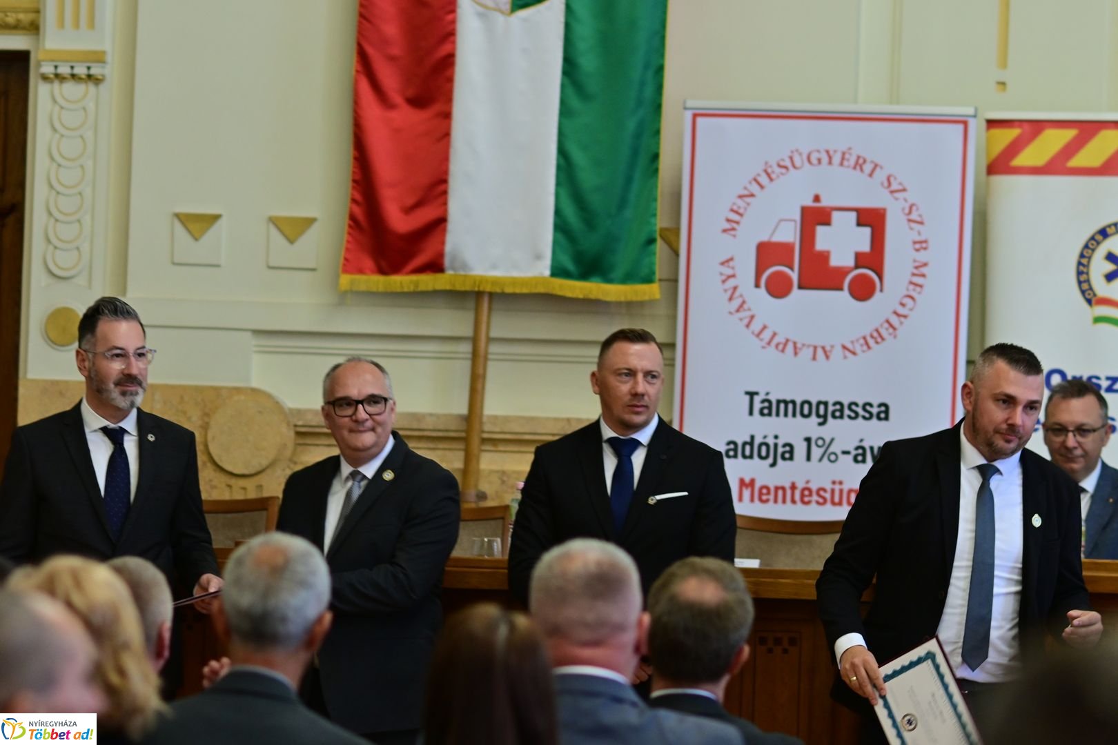 Mentők napja  a Megyeházán 2025 májusában