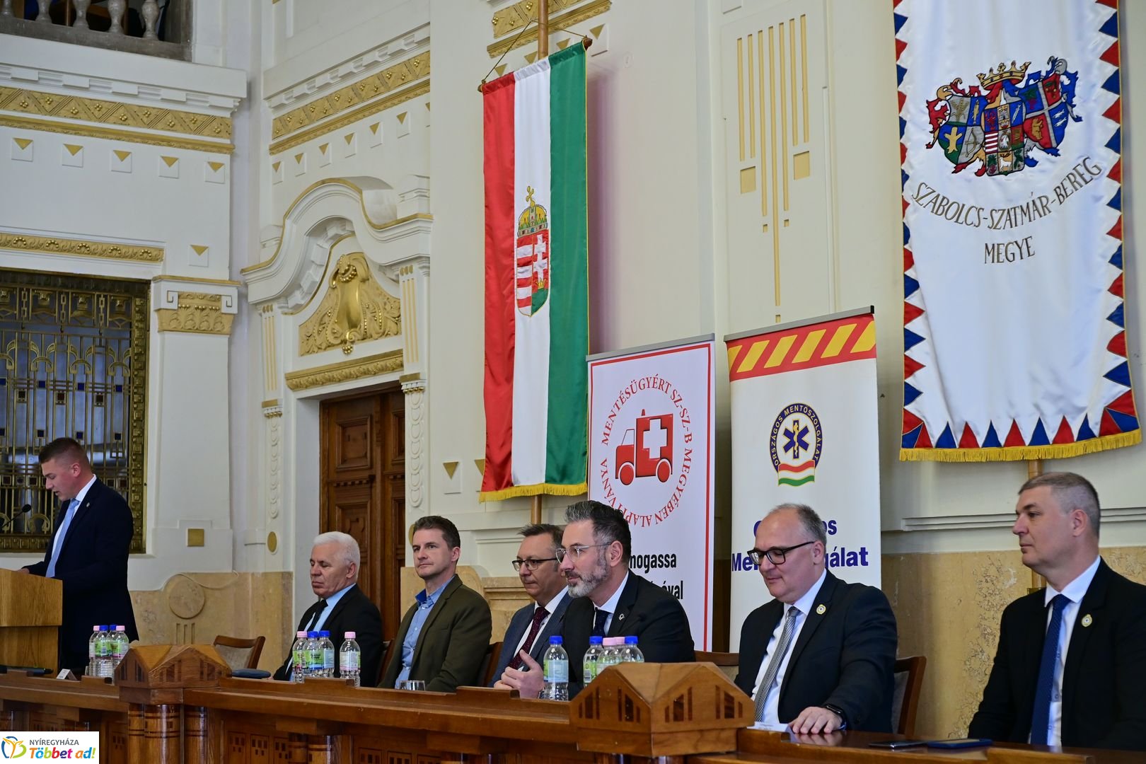 Mentők napja  a Megyeházán 2025 májusában