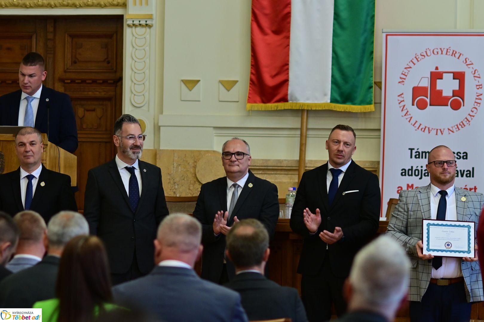 Mentők napja  a Megyeházán 2025 májusában