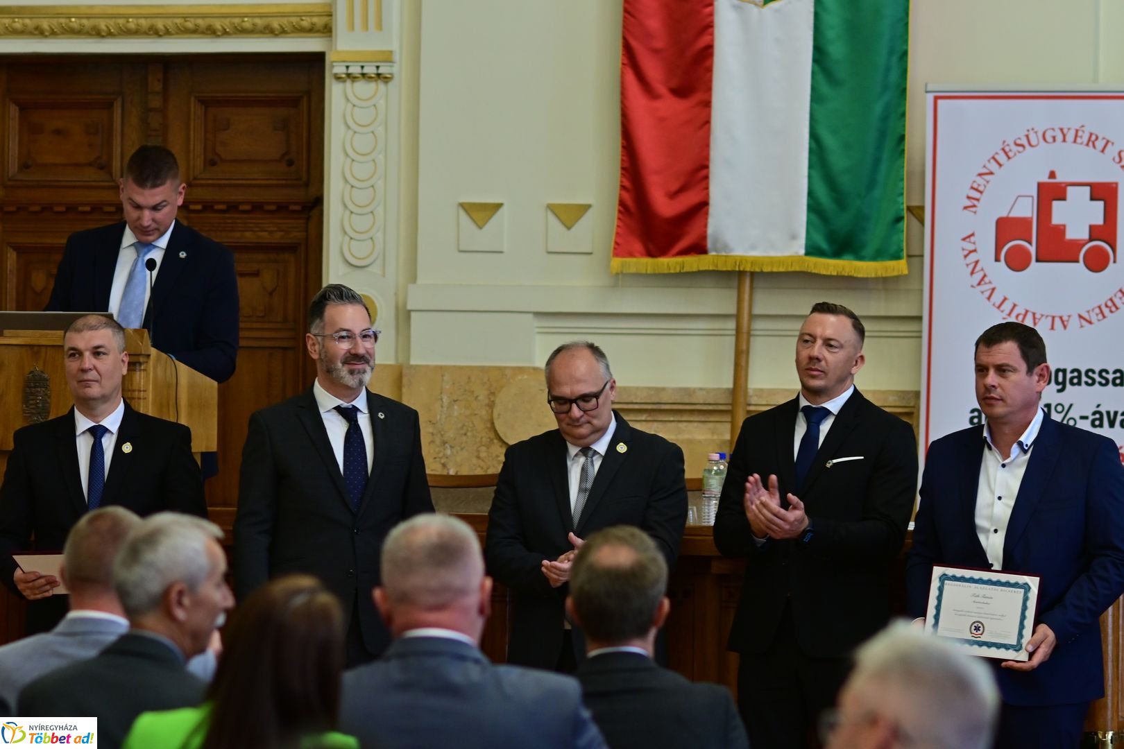 Mentők napja  a Megyeházán 2025 májusában