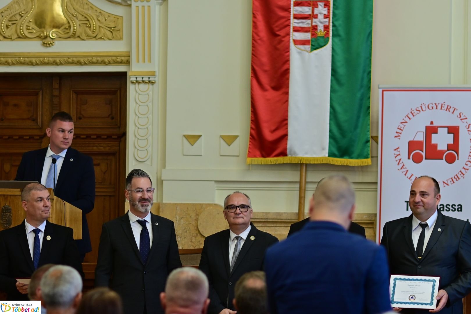 Mentők napja  a Megyeházán 2025 májusában