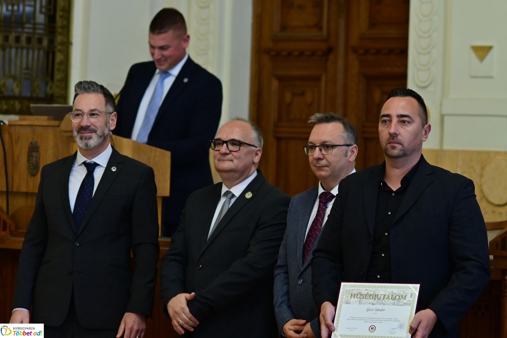 Mentők napja  a Megyeházán 2025 májusában