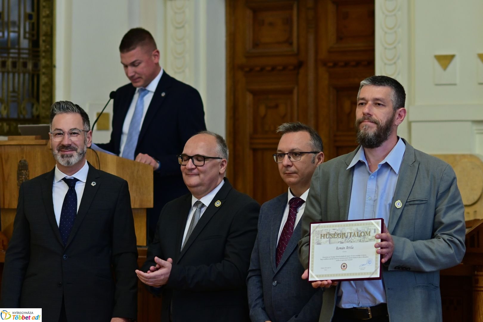 Mentők napja  a Megyeházán 2025 májusában