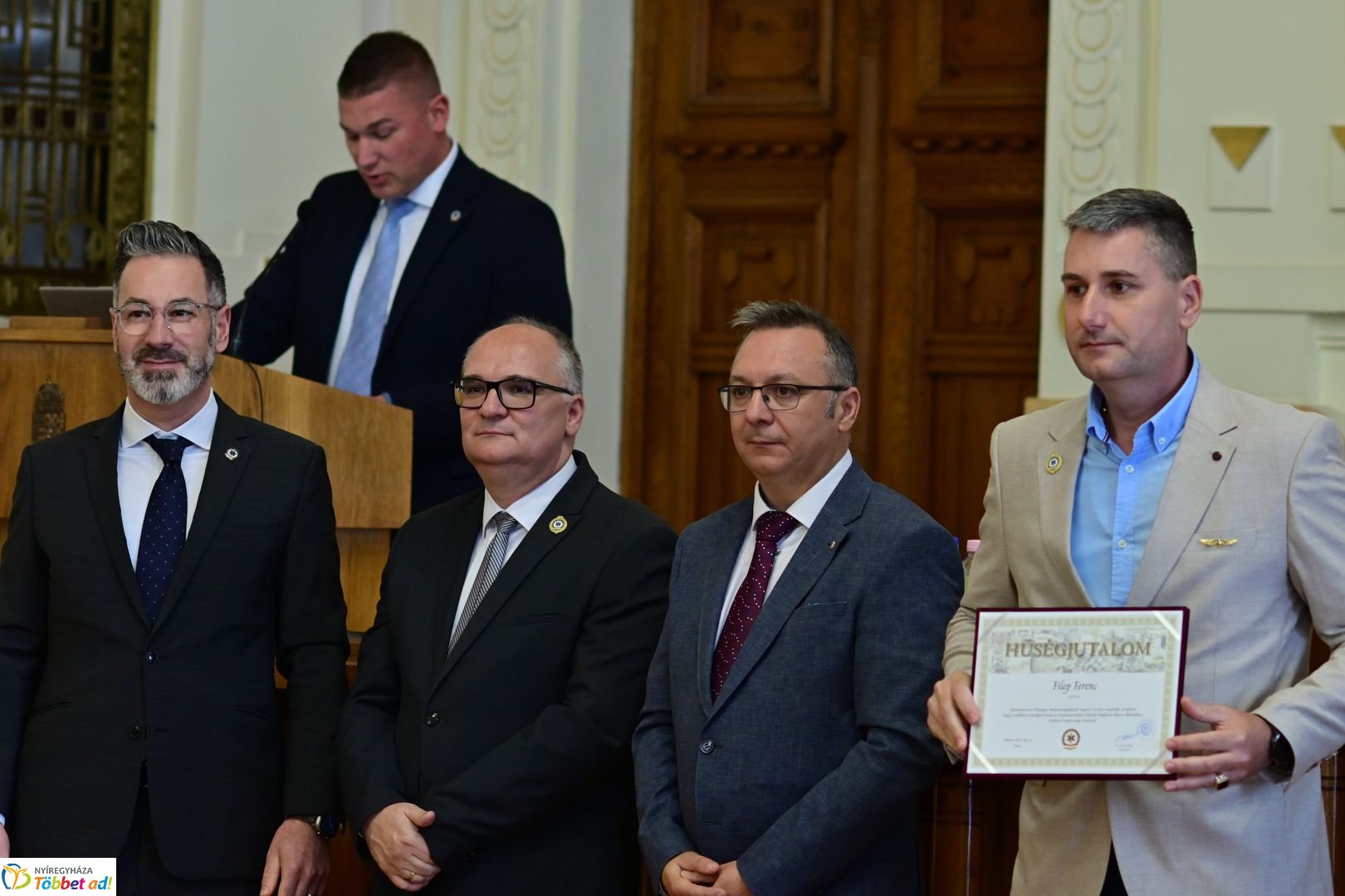 Mentők napja  a Megyeházán 2025 májusában