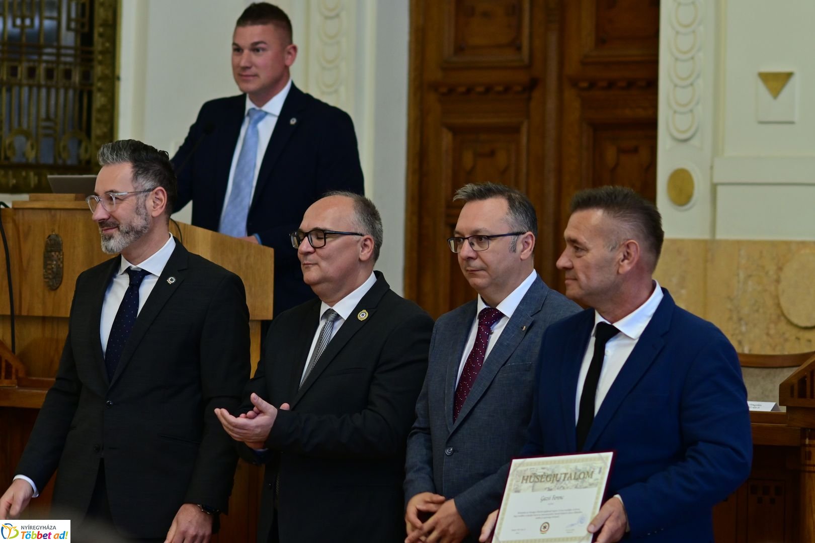 Mentők napja  a Megyeházán 2025 májusában