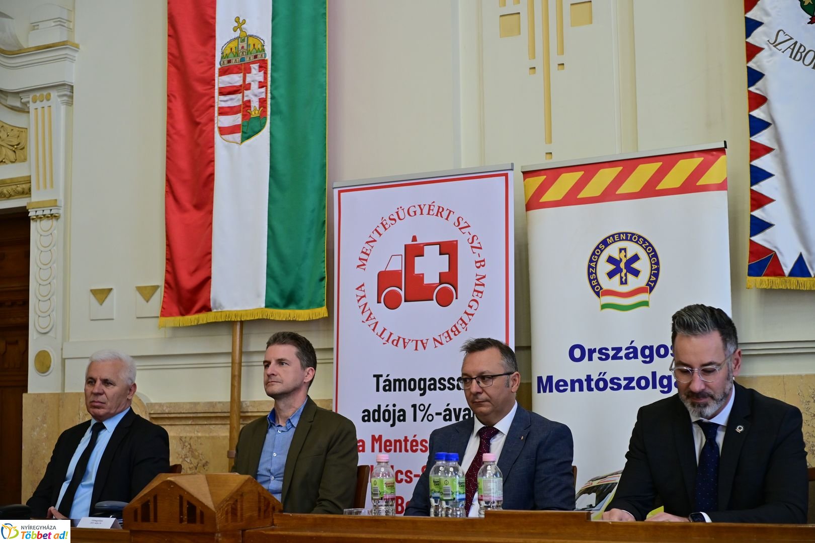 Mentők napja  a Megyeházán 2025 májusában