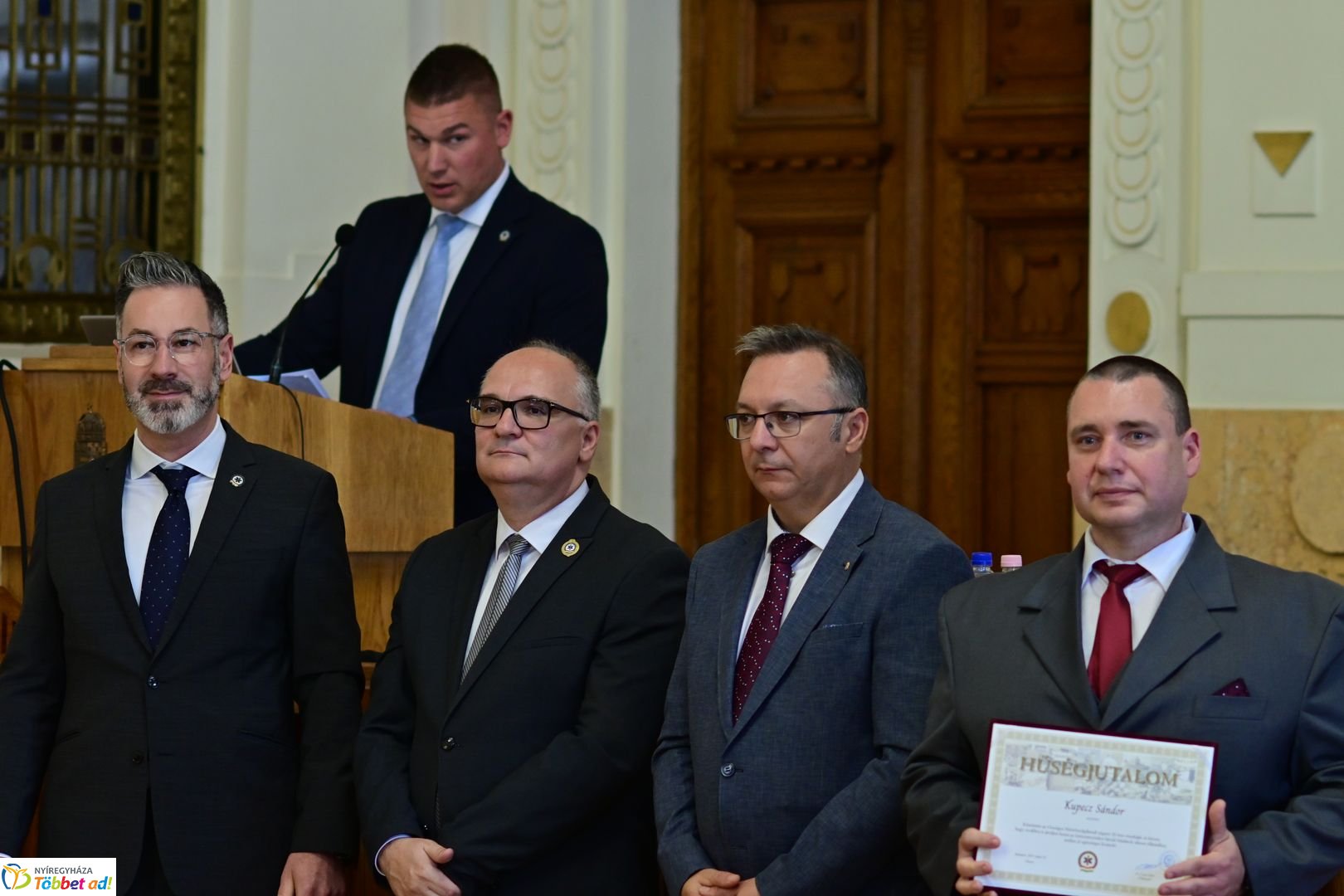 Mentők napja  a Megyeházán 2025 májusában