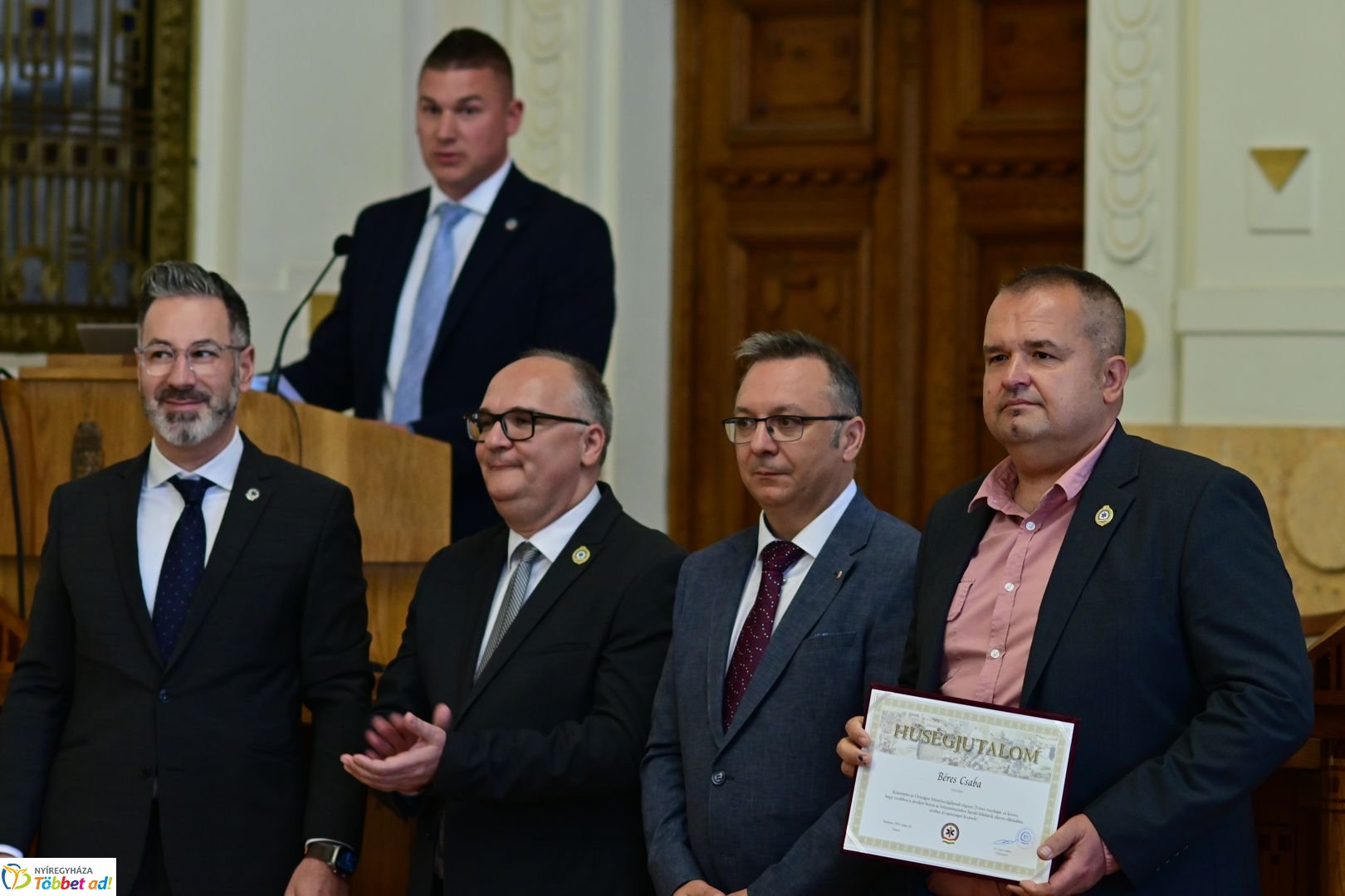 Mentők napja  a Megyeházán 2025 májusában