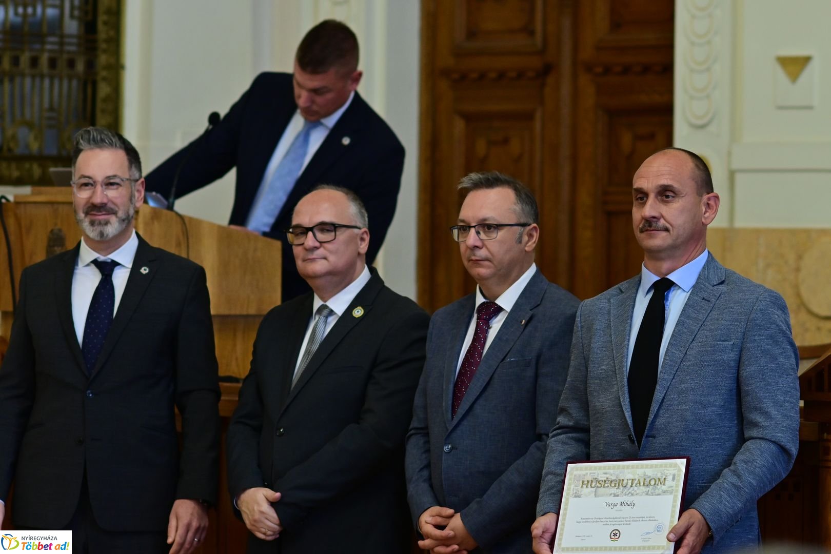 Mentők napja  a Megyeházán 2025 májusában