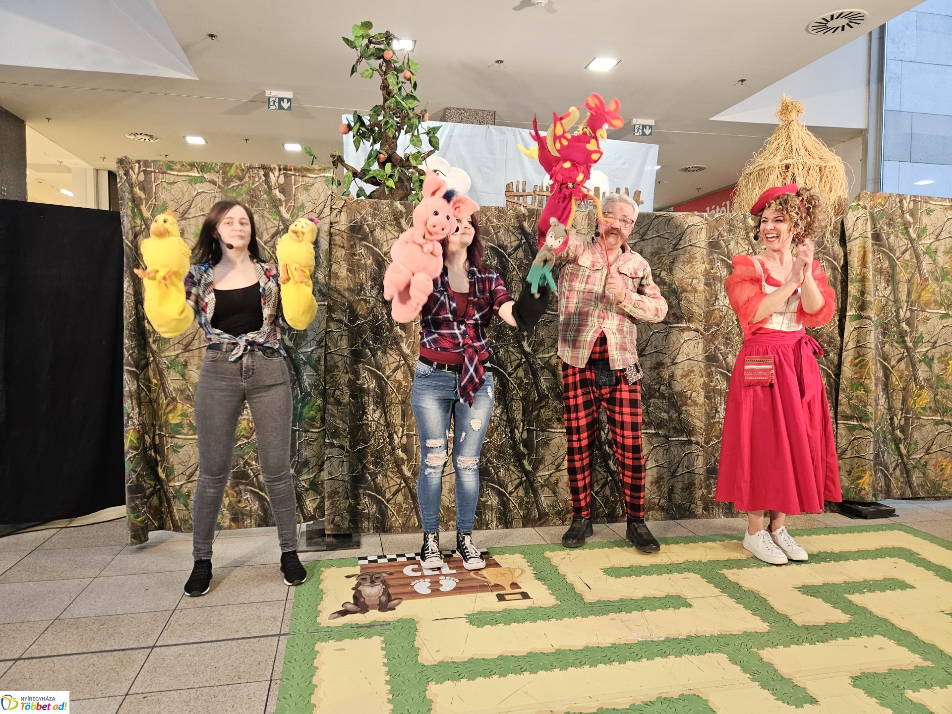 Mesevilág, vidámság és kézműveskedés várta a gyerekeket a Burattinóval